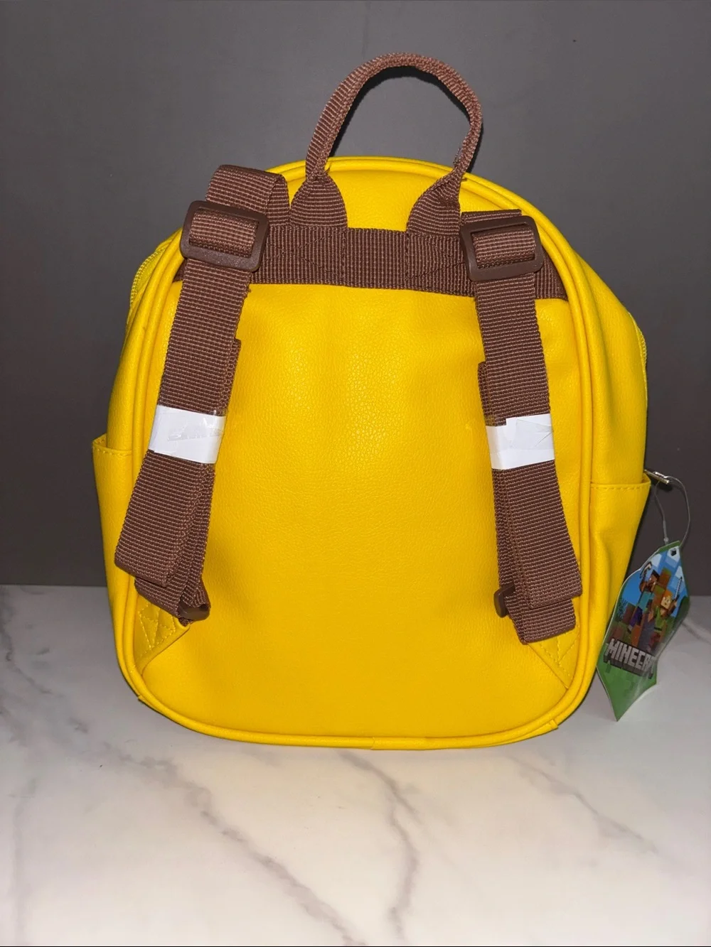 Minecraft Kids Yellow Bee Mini Backpack